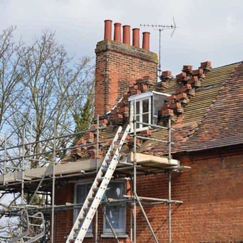 Roof survey photo