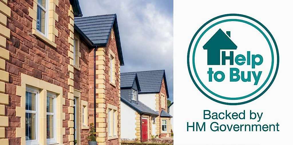 Help to Buy home and logo