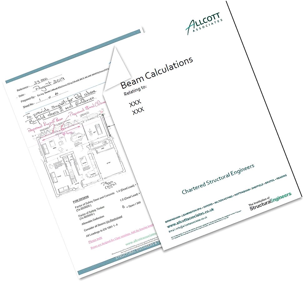 Beam design & calculations report
